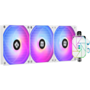 Система водяного охлаждения Thermalright Aqua Elite 360 V3 ARGB Soc-AM5/AM4/1151/1200/2066/1700 белый 4-pin 25.6dB Al Ret (A-ELITE-WH-360-ARGB-V3)