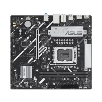 Материнская плата Asus PRIME B860M-K Soc-1851 Intel B860 2xDDR5 mATX AC`97 8ch(7.1) 2.5Gg RAID+HDMI+DP