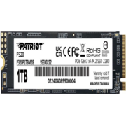 твёрдотельный накопитель Patriot SSD P320 1TB M.2 2280 NVMe PCIe 3.0 x4 R3000/W2200 TBW 480TB 3D NAND