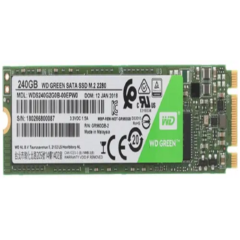 240 ГБ M.2 SATA накопитель WD Green [WDS240G2G0B]