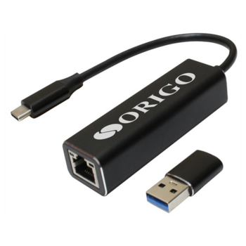 Сетевой адаптер ORIGO Сетевой адаптер USB-C / 2.5G Ethernet с переходником USB-C / USB-A