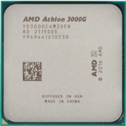 Процессор AMD Athlon 3000G, 3.5Gh(Max), AM4, 2C/4T, L2 1MB, L3 4MB, Radeon Vega 3 Graphics, 35W