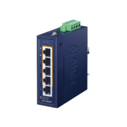 коммутатор коммутатор/ PLANET IGS-504PT IP30 Compact size 4-Port 10/100/1000T 802.3at PoE + 1-Port 10/100/1000T Gigabit Ethernet Switch (-40~75 degrees C, dual 48~54V DC)