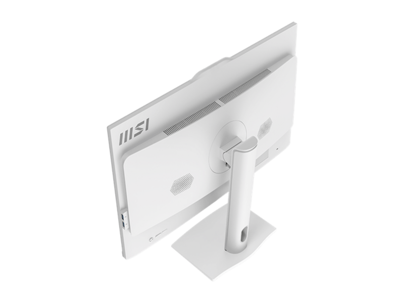 Моноблок MSI Pro AP272P 14M AiO 27" FHD (1920x1080)IPS AG Non-touch, Core i3-14100 (3.5GHz), 8Gb DDR5(1x8Gb), 512GB SSD M.2, Intel UHD, WiFi, BT,camera, WirelessKB&mouse Eng/Rus,No OS,1y war-ty, White