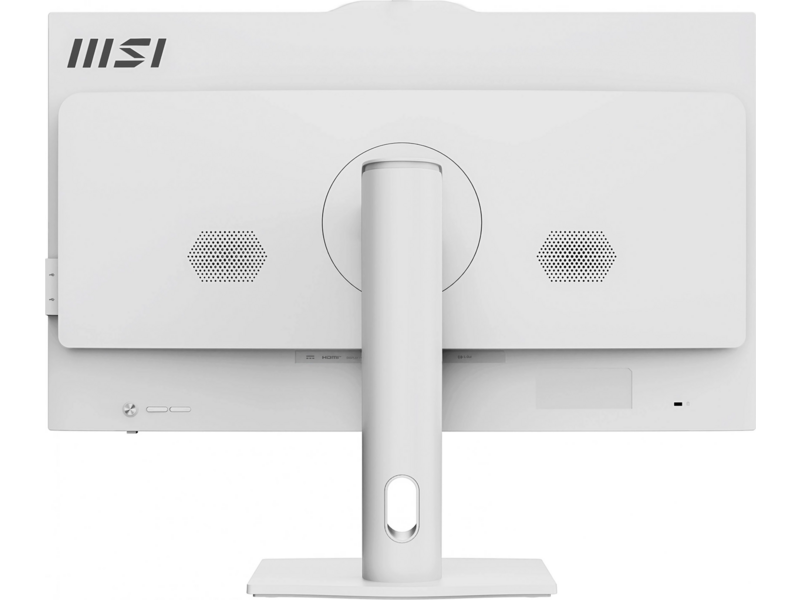 Моноблок MSI Pro AP272P 14M AiO 27" FHD (1920x1080)IPS AG Non-touch, Core i3-14100 (3.5GHz), 8Gb DDR5(1x8Gb), 512GB SSD M.2, Intel UHD, WiFi, BT,camera, WirelessKB&mouse Eng/Rus,No OS,1y war-ty, White