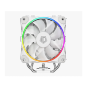 Кулер для процессора ID-COOLING SE-214-XT ZF WHITE LGA1700/1200/115X/AM5/AM4 (16шт/кор, TDP 180W, PWM, 4 тепл.трубки прямого контакта, FAN 120mm, Addressable RGB LED, белый) RET