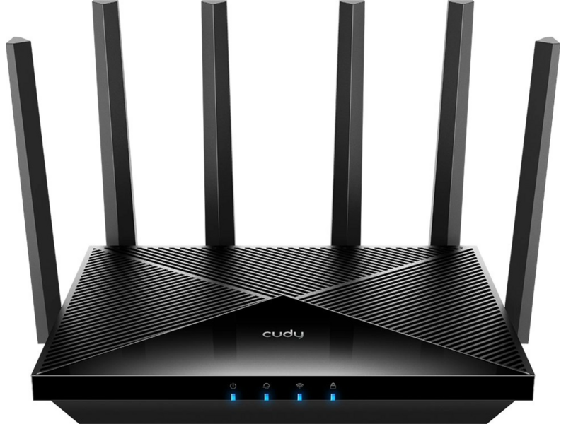 Роутер беспроводной Cudy WR6500H BE6500 100/1000/2500BASE-T черный