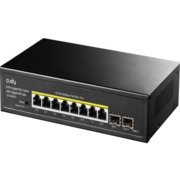 Коммутатор Коммутатор/ 8-10/100/1000 BASE-T Gigabit ports, 2-1000 BASE-X SFP Slot, 8-port IEEE 802.3at PoE+ Injector, Supports PoE power up to 30W for each PoE port, Extend Mode (Port#7 and #8 support transmit distance up to 250m at 10 Mbps ), Port Lightn