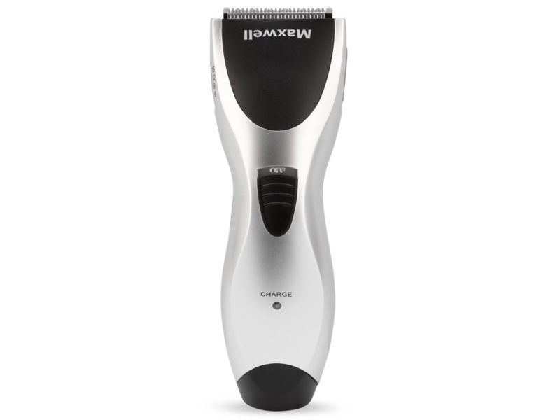 Машинка для стрижки Maxwell MW-2103 серебристый (насадок в компл:1шт)