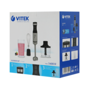Блендер погружной Vitek VT-3003 1400Вт разноцветный