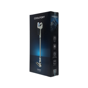 Пылесос Coolfort CF-3006 130Вт белый/голубой