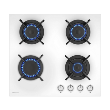 Газовая варочная поверхность Weissgauff HG 640 WGV белый