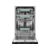 Встраиваемая посудомоечная машина 45CM BDW 4160 REAL TOUCH WEISSGAUFF