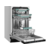 Встраиваемая посудомоечная машина 45CM BDW 4160 REAL TOUCH WEISSGAUFF