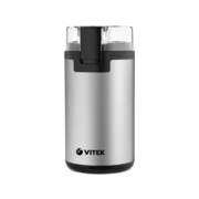 Кофемолка Vitek VT-8370 300Вт сист.помол.:ротац.нож вместим.:80гр стальной