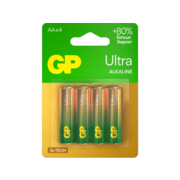 Батарея GP Ultra Alkaline 15AUA21-2CRSBC4 AA (4шт) блистер