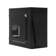 Корпус LinkWorld VC-13M071 М0 черный без БП mATX 1x80mm 1x120mm 2xUSB2.0 audio