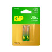 Батарея GP Ultra Alkaline 24AUA21-2CRSBC2 AAA (2шт)