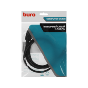 Кабель-удлинитель аудио-видео Buro HDMI (m)/HDMI (f) 1.5м. позолоч.конт. черный (BU-HDMI2.0-EXTND-1.5M)