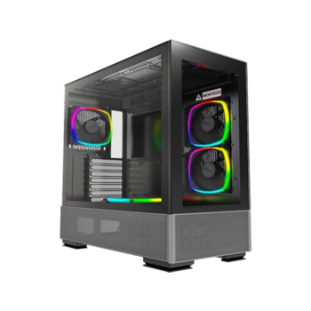 Корпус Montech Sky Two черный без БП ATX 3x140mm 2xUSB3.0 audio bott PSU