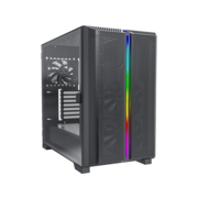Корпус Montech Sky One Lite черный без БП ATX 5x120mm 5x140mm 2xUSB3.0 audio bott PSU