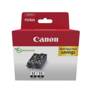 Картридж струйный Canon PGI-35 1509B029 черный двойная упак. (382стр.) (18.60мл) для Canon Pixma iP100