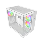 Корпус Montech King 65 PRO белый без БП ATX 8x120mm 6x140mm 2xUSB3.0 audio bott PSU