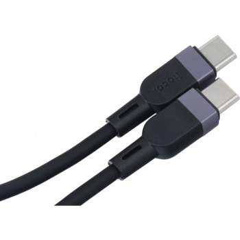 Кабель Hoco U125 USB Type-C (m)-USB Type-C (m) 1.2м черный