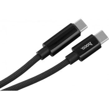 Кабель Hoco U125 USB Type-C (m)-USB Type-C (m) 1.2м черный