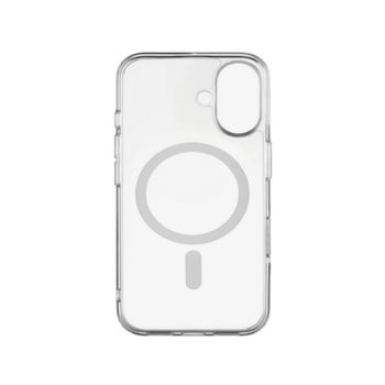 Чехол (клип-кейс) uBear для Apple iPhone 16 Real with MagSafe прозрачный (CS395TT61RL-I24M)