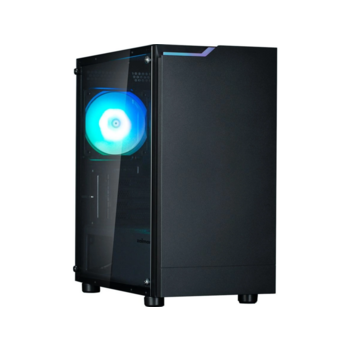 Корпус Zalman ZM-T4 Plus черный без БП mATX 6x120mm 1x140mm 1xUSB2.0 2xUSB3.0 audio bott PSU