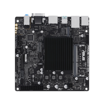 Материнская плата Asus PRIME N100I-D D4-CSM 1xDDR4 mini-ITX AC`97 8ch(7.1) GbLAN+VGA+HDMI+DP