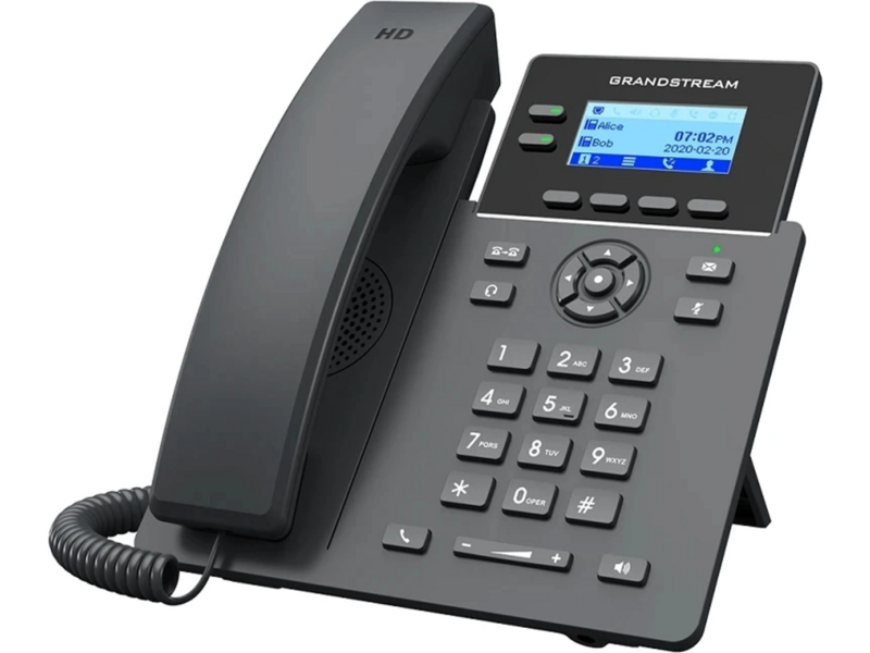 Телефон IP Grandstream GRP-2602G черный