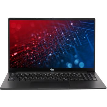 Ноутбук IRU Strato 15ALI Core i3 1215U 8Gb SSD256Gb Intel UHD Graphics 15.6" IPS FHD (1920x1080) FreeDOS black WiFi BT Cam 6000mAh (2058924)