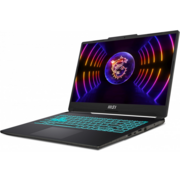 Ноутбук MSI Cyborg 15 A13VF-1615XRU Core i7 13620H 32Gb SSD512Gb NVIDIA GeForce RTX4060 8Gb 15.6" IPS FHD (1920x1080) FreeDOS black WiFi BT Cam (9S7-15K111-1615)