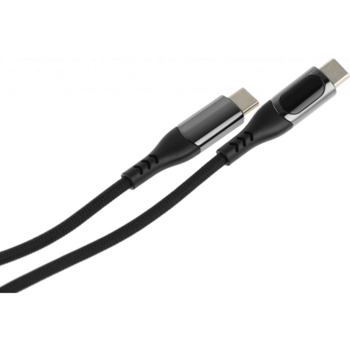 Кабель Philips DLC9100 USB Type-C (m)-USB Type-C (m) 1.2м черный коробка (упак.:1шт)