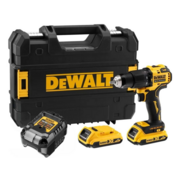 Дрель-шуруповерт DeWalt DCD709D2T аккум. патрон:быстрозажимной (кейс в комплекте)