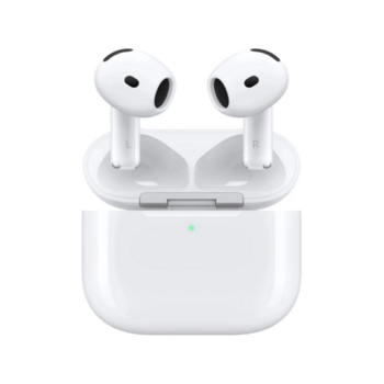 Гарнитура вкладыши Apple AirPods 4 ANC A3055,A3056,A3059 белый беспроводные bluetooth в ушной раковине (MXP93ZP/A)