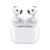 Гарнитура вкладыши Apple AirPods 4 ANC A3055,A3056,A3059 белый беспроводные bluetooth в ушной раковине (MXP93ZP/A)