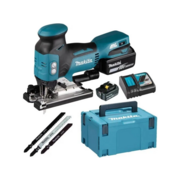 Лобзик Makita DJV181RTJ +3пил. 3500ходов/мин от аккумулятора (кейс в комплекте)