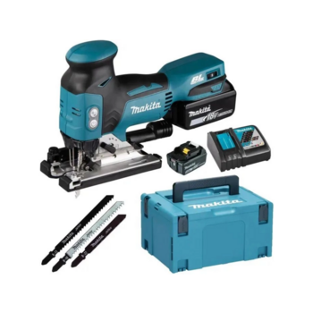 Лобзик Makita DJV181RTJ +3пил. 3500ходов/мин от аккумулятора (кейс в комплекте)