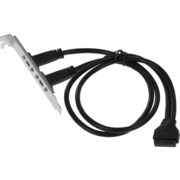 Адаптер USB 2xUSB3.1 Type-C Bulk