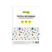 Папка-вкладыш Silwerhof Eco глянцевые A4+ 25мкм (упак.:100шт)