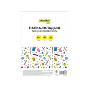 Папка-вкладыш Silwerhof Eco тисненые A4+ 45мкм (упак.:100шт)