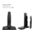 Кронштейн для мониторов Kromax OFFICE-20 черный (настольный для мон. 17"-35", max 2x10 кг, 6 ст св., нак. +45°-22°, пов. ±32°) (90634)