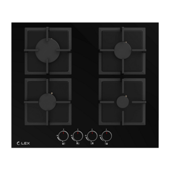 Газовая варочная поверхность Lex GVG 644 BBL черный