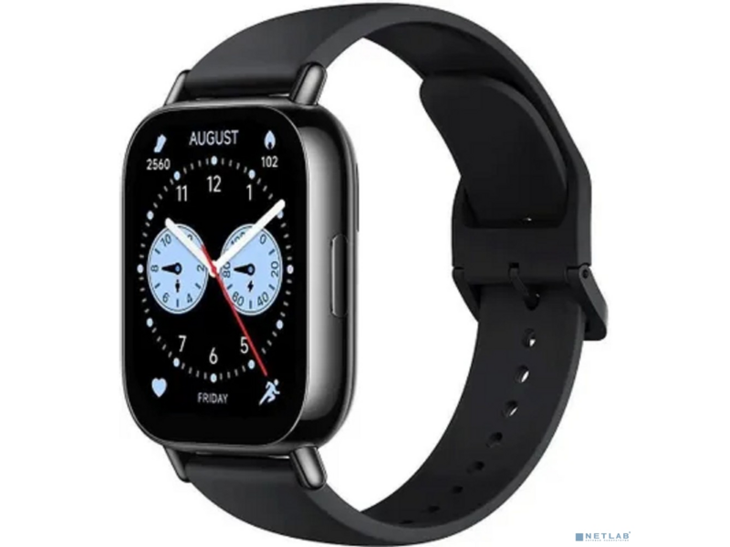 Смарт-часы Xiaomi Redmi Watch 5 Lite 1.96" AMOLED корп.черный рем.черный разм.брасл.:135-205мм (BHR8789GL)