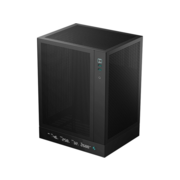 Корпус Deepcool CH170 Digital черный без БП miniITX 6x120mm 2xUSB3.0 audio bott PSU