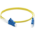 Патч-корд Hyperline FC-S2-9-LC/UR-LC/UR-H-1M-LSZH-YL 1x9/125 OS2 LC simplex-LC simplex 1м LSZH желтый