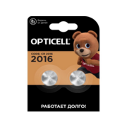 Батарея Opticell Specialty 2016 CR2016 (2шт) блистер